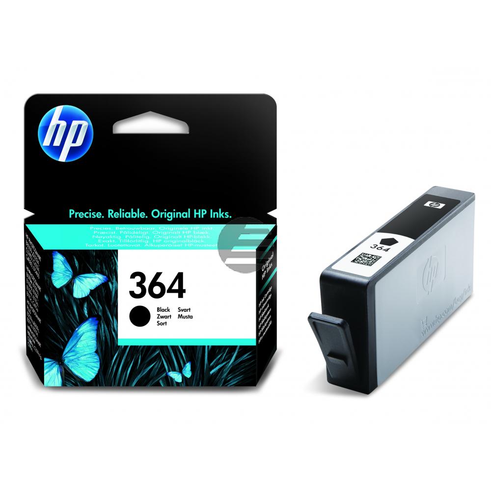 HP Tintenpatrone photo schwarz (CB317EE, 364)