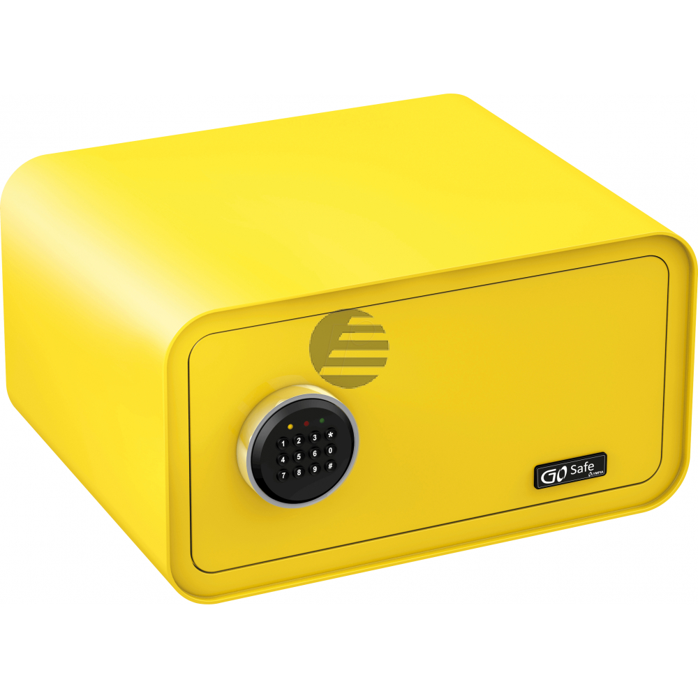 OLYMPIA TRESOR GOSAFE 200 ZITRONENGELB 7019 Zahlen-Code Schloss