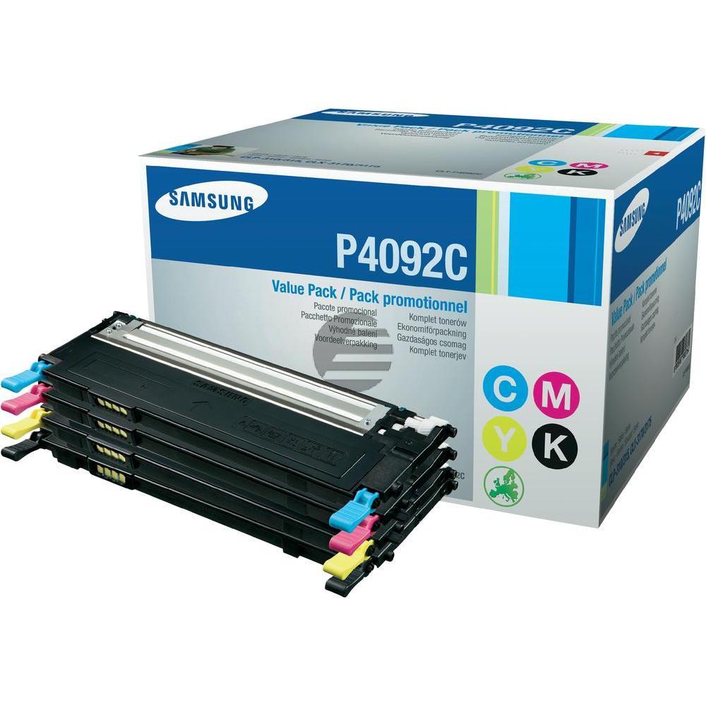 Samsung Toner-Kartusche gelb, magenta, schwarz, cyan (SU392A, P4092C)