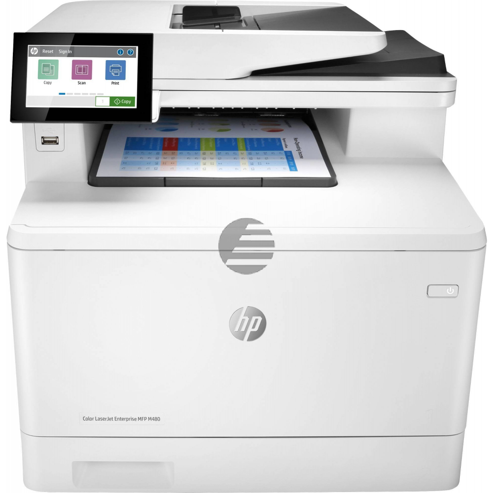 HP Color Laserjet Enterprise MFP M 480 F (3QA55A)