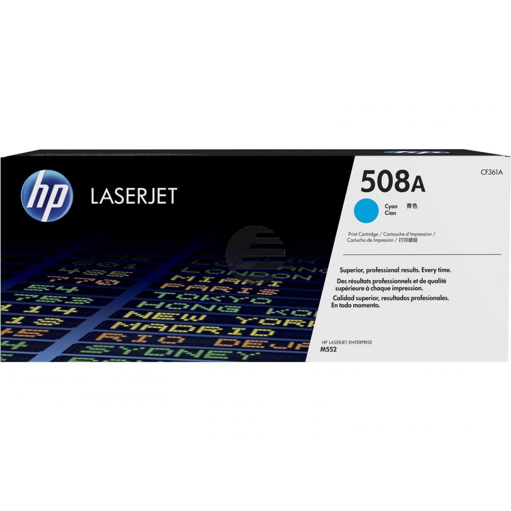 HP Toner-Kartusche cyan (CF361A, 508A)
