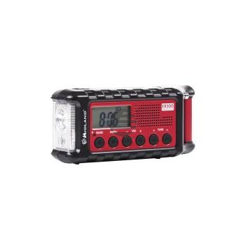 Albrecht ER 300, UKW Outdoor-Radio mit Handkurbel und Solarmodul