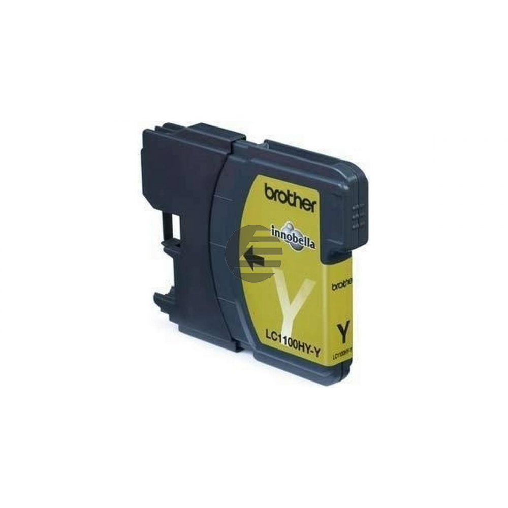 Brother Tintenpatrone gelb HC (LC1100HYYBPDR)