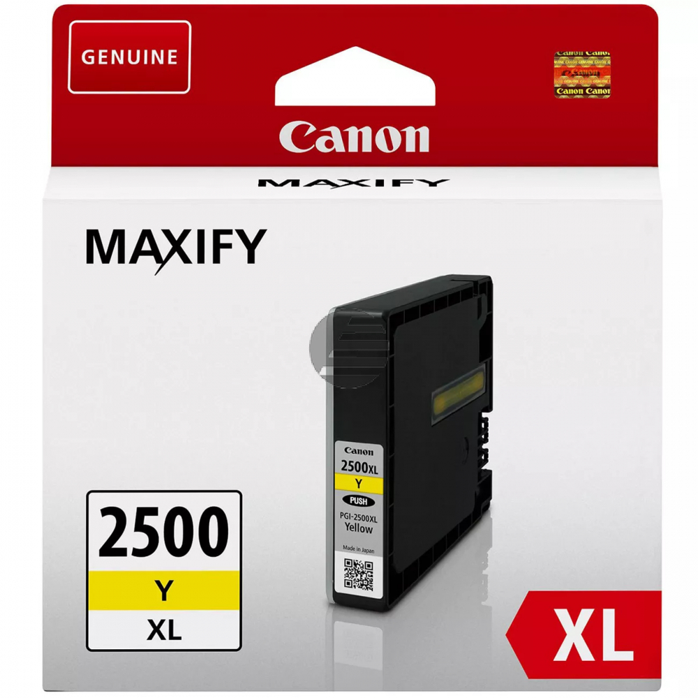 Canon Tintenpatrone gelb (9267B004, PGI-2500XLY)