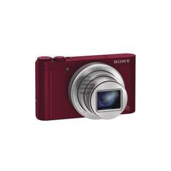 Sony DSC-WX500R Kompaktkamera mit optischem 30-fach-Zoom, rot