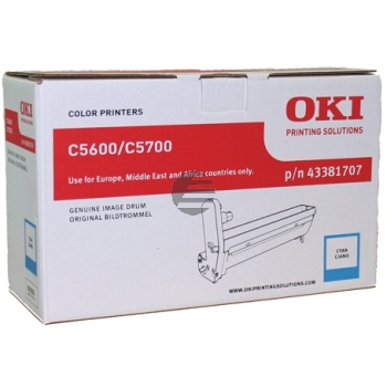 OKI Fotoleitertrommel cyan (43381707)