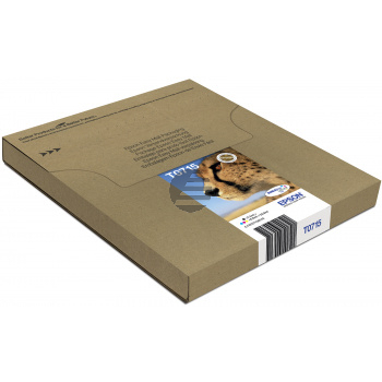 Epson Tintenpatrone (EasyMail) gelb, magenta, schwarz, cyan (C13T07154511, T0715)
