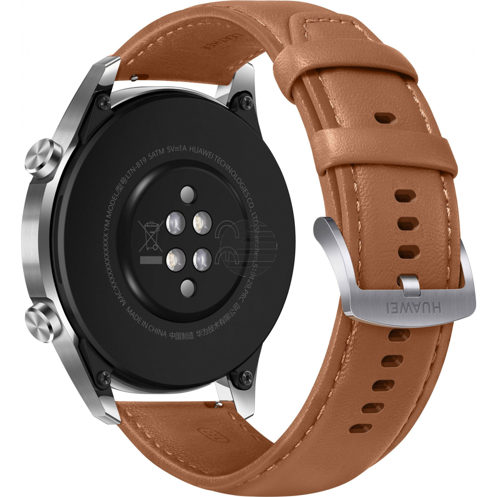 HUAWEI Watch GT 2, 46 mm, Classic Edition, classic brown