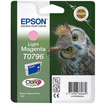 Epson Tintenpatrone magenta light (C13T07964020, T0796)