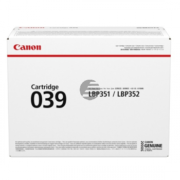 Canon Toner-Kartusche schwarz (0287C001, 039)