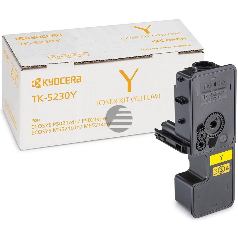 Kyocera Toner-Kit gelb HC (1T02R9ANL0, TK-5230Y)