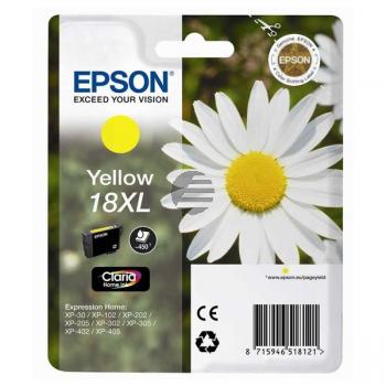 Epson Tintenpatrone gelb HC (C13T18144022, T1814)