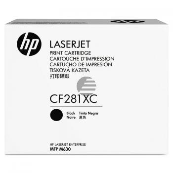 HP Toner-Kartusche Contract (nur für Vertragskunden) schwarz (CF281XC, 81XC)