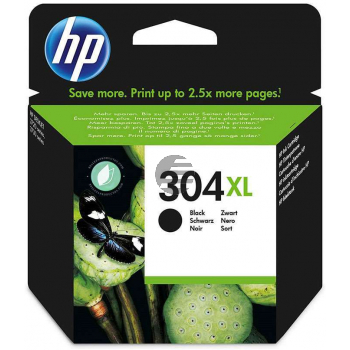 HP Tintendruckkopf schwarz HC (N9K08AE#ABE, 304XL)