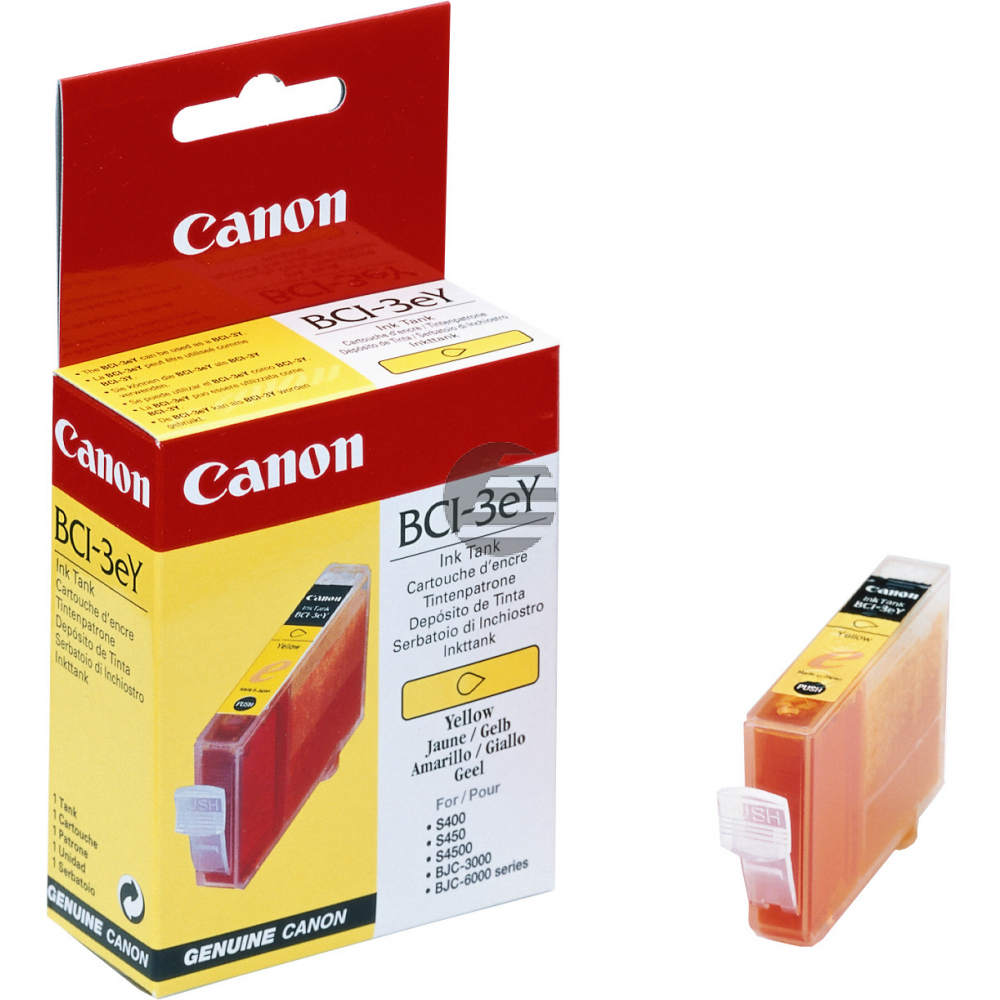 Canon Tintenpatrone gelb (4482A002, BCI-3EY)