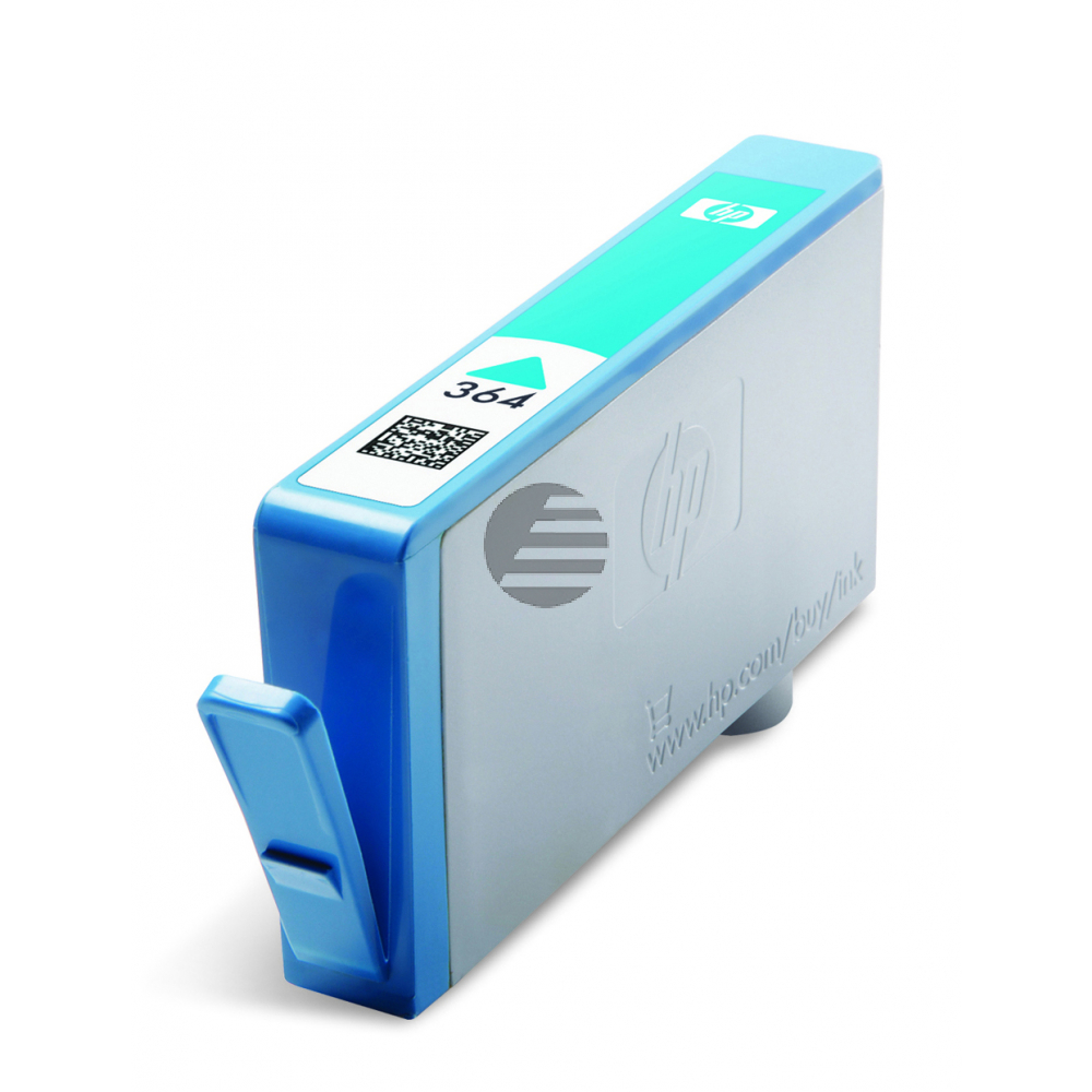 HP Tintenpatrone cyan (CB318EE#ABB, 364)