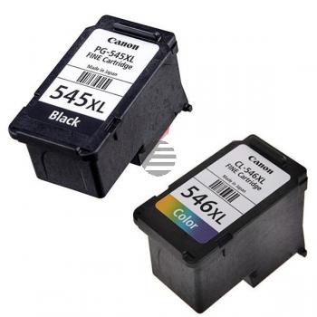 Canon Tintenpatrone cyan/magenta/gelb, schwarz HC (8286B006, CL-546XL, PG-545XL)
