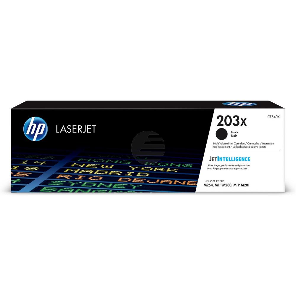 HP Toner-Kartusche schwarz HC (CF540X, 203X)