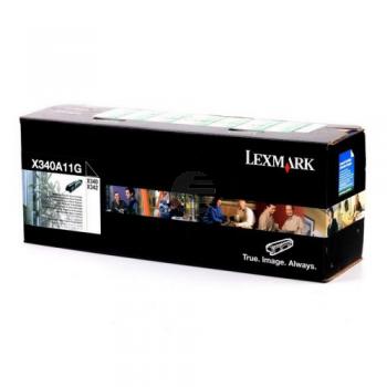 Lexmark Toner-Kartusche Prebate schwarz (X340A11G)