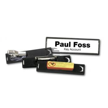 DURABLE Namensschild Clip-Card 67x17mm 813201 25 Stück