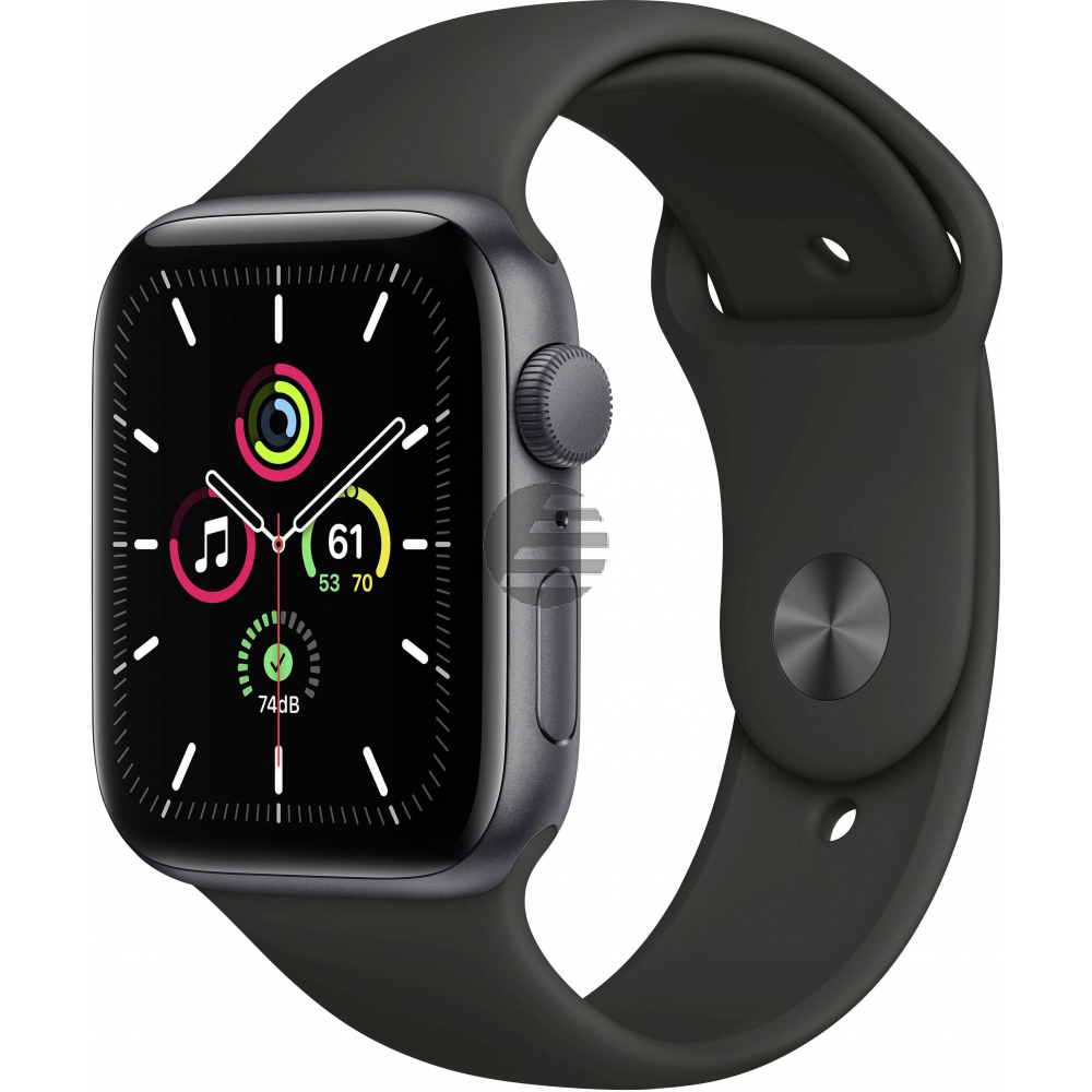 Apple Watch SE GPS 44 mm Alu space grey, Sport black