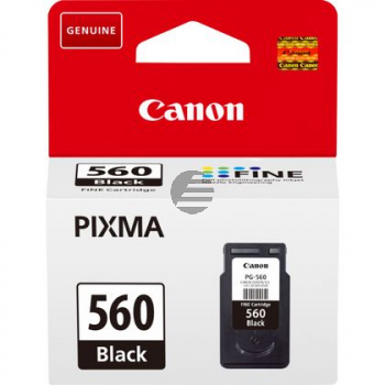 Canon Tintenpatrone schwarz (3713C004, PG-560)