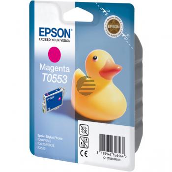 Epson Tintenpatrone magenta (C13T05534010, T0553)