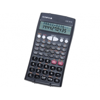 Olympia Taschenrechner LCD 8110 10/12-stellig 2-zeilig (40618)