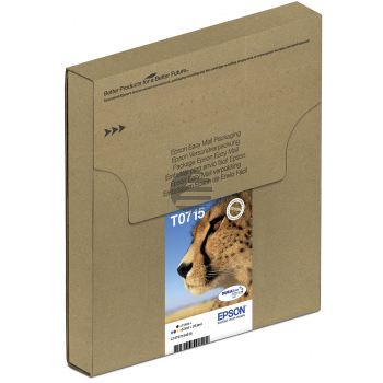 Epson Tintenpatrone (EasyMail) gelb, magenta, schwarz, cyan (C13T07154511, T0715)