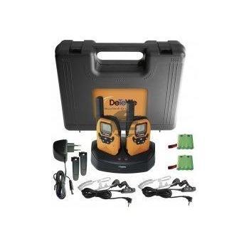 DeTeWe Outdoor 8000 (DUO-Case), 2 PMR Funkgeräte, IPX2 Standard