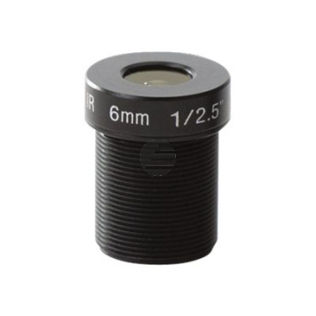 AXIS - CCTV-Objektiv - 10.2 mm (1/2.5") - M12-Anschluss - 6 mm (Packung mit 5) - für AXIS Q6000-E PTZ Dome Network Camera 50Hz