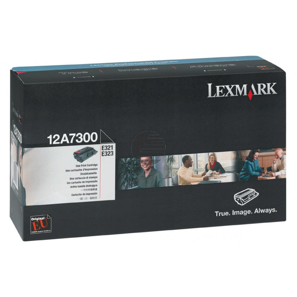 Lexmark Toner-Kartusche schwarz (12A7300)