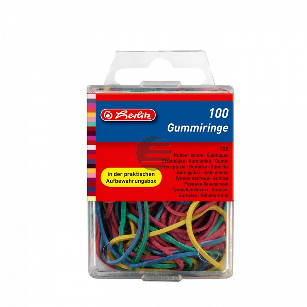Herlitz Gummiringe 100er Box (08770000)