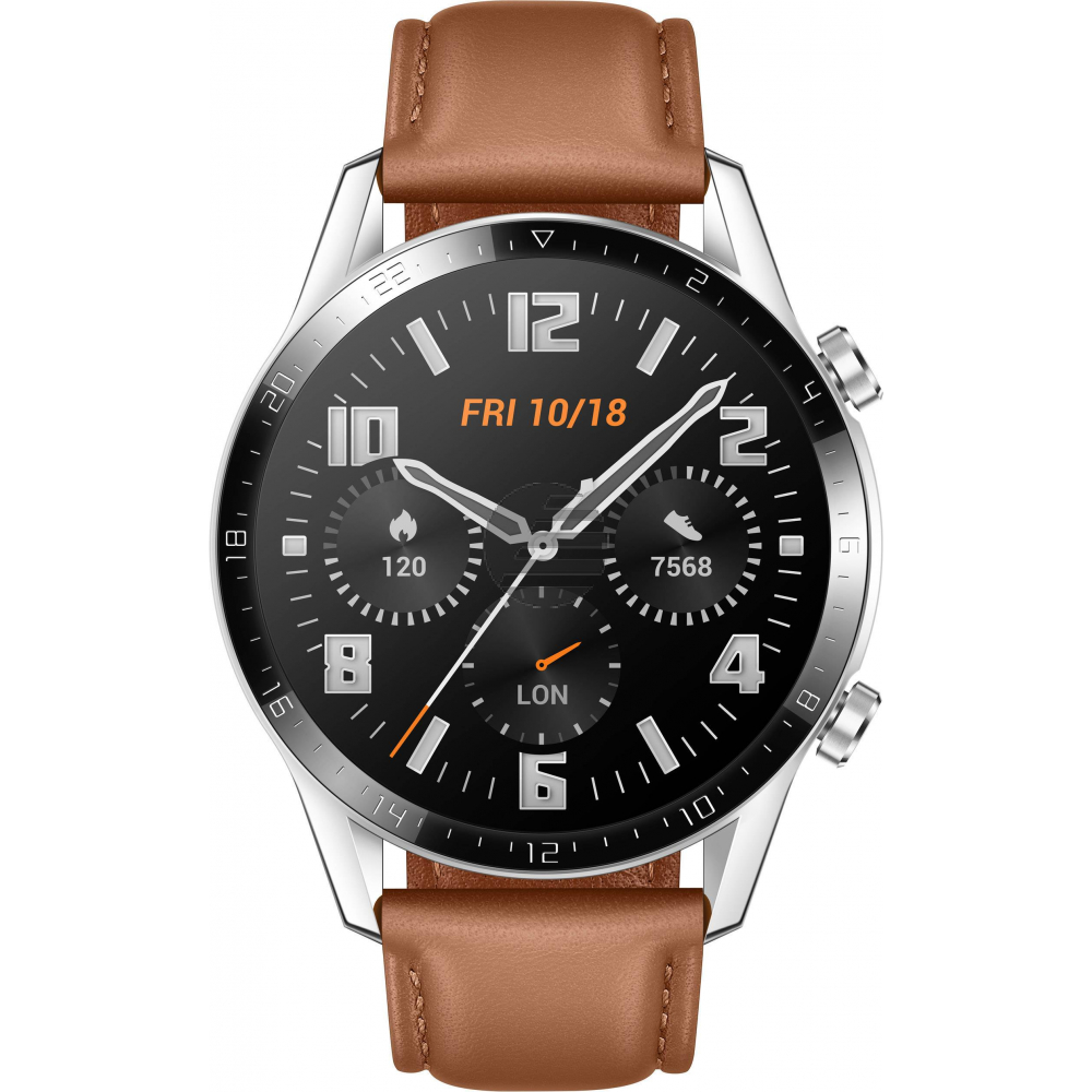 HUAWEI Watch GT 2, 46 mm, Classic Edition, classic brown