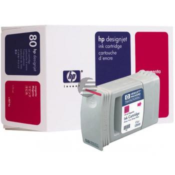 HP Tintenpatrone magenta (C4874A, 80)