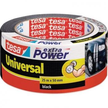 Tesa Reparaturband Extra Power Universal 50 mm x 25 m schwarz