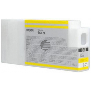 Epson Tintenpatrone gelb (C13T642400, T6424)