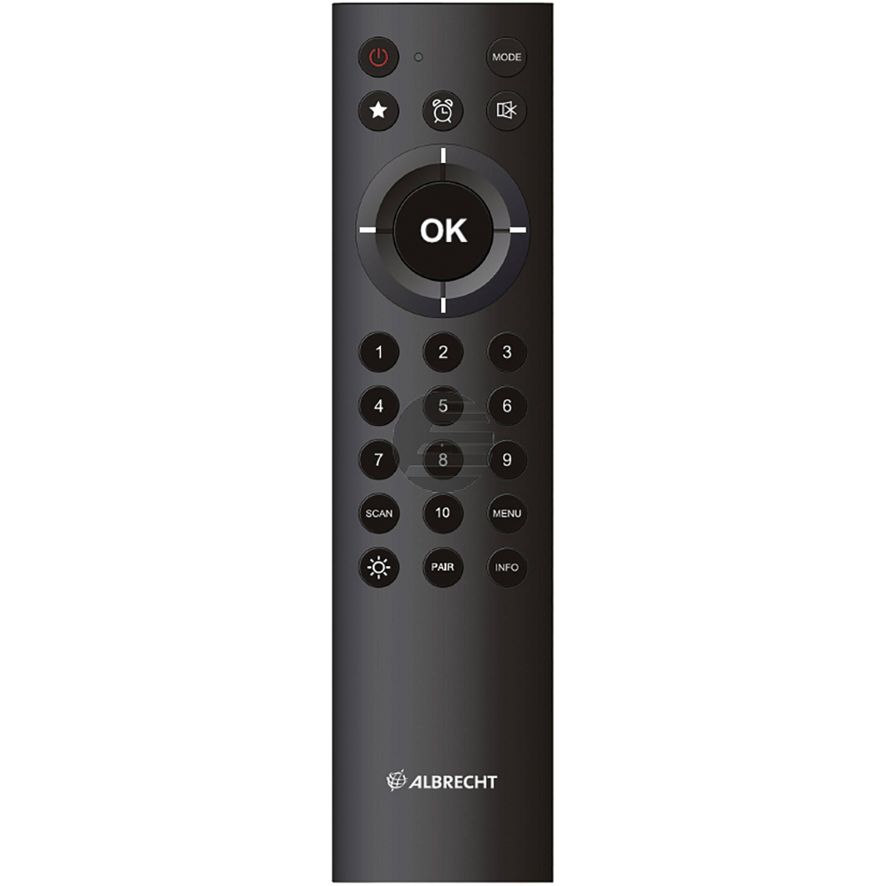 Albrecht DR 50 B Digitalradio- und Bluetoothadapter, silber/schwarz