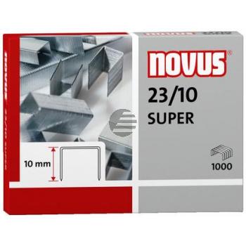 Novus Heftklammern 23/10 Super Inh.1000