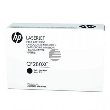 HP Toner-Kartusche Contract (nur für Vertragskunden) schwarz (CF280XC, 80AC)