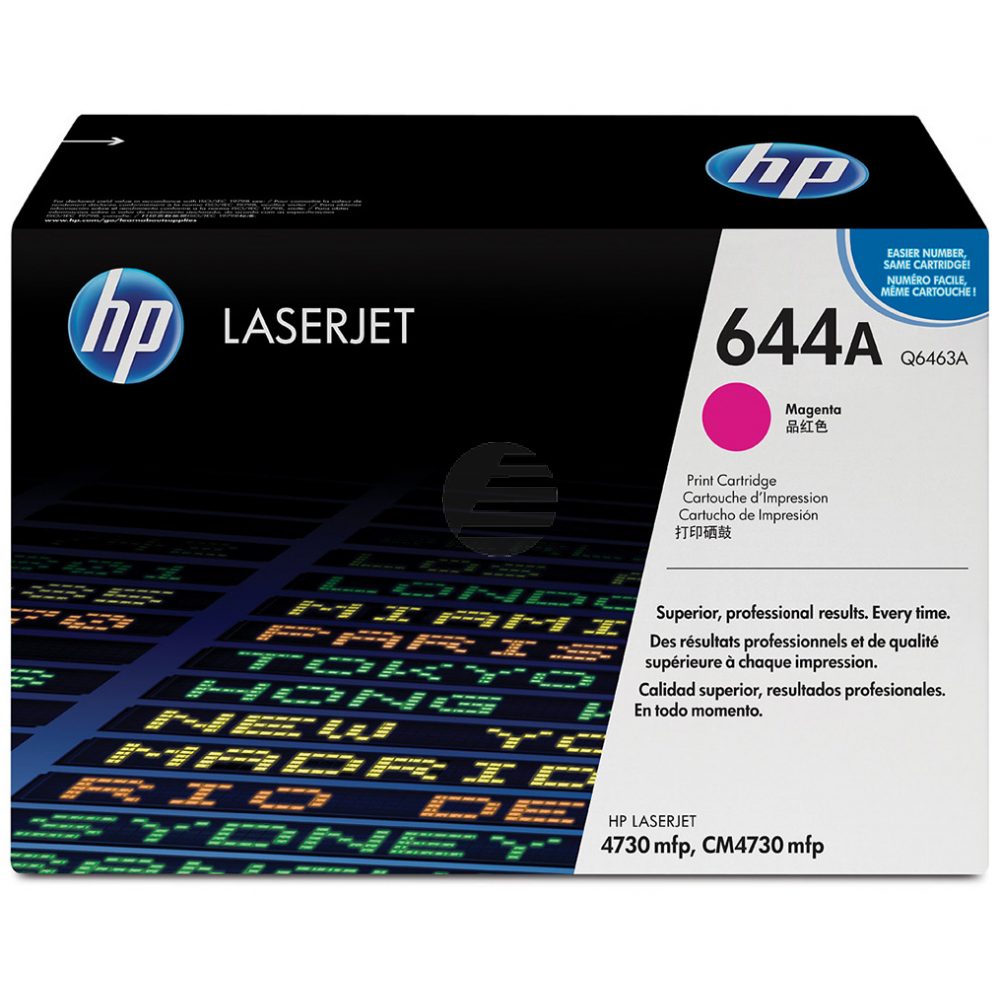 HP Toner-Kartusche magenta (Q6463A, 644A)