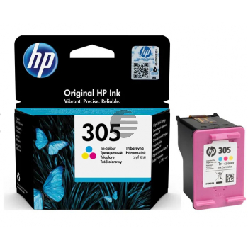 HP Tintendruckkopf cyan/magenta/gelb (3YM60AE#ABE, 305)