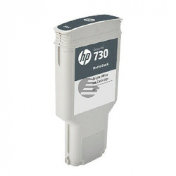 HP Tintenpatrone schwarz matt HC (P2V71A, 730)