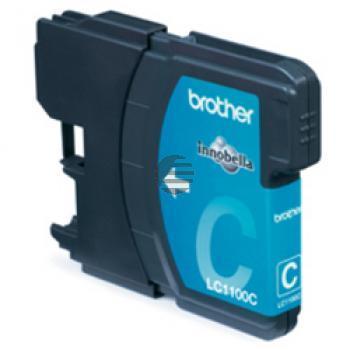 Brother Tintenpatrone cyan (LC-1100CBP)