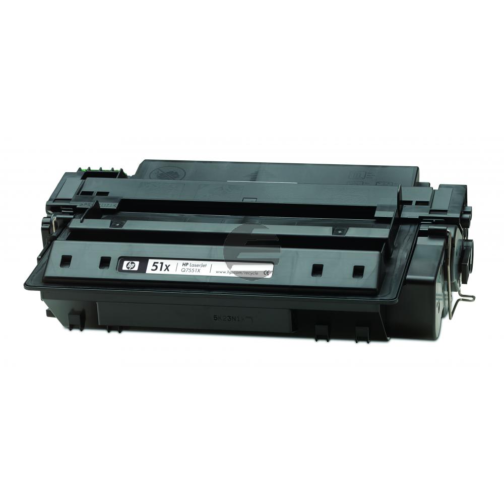 HP Toner-Kartusche schwarz HC (Q7551X, 51X)