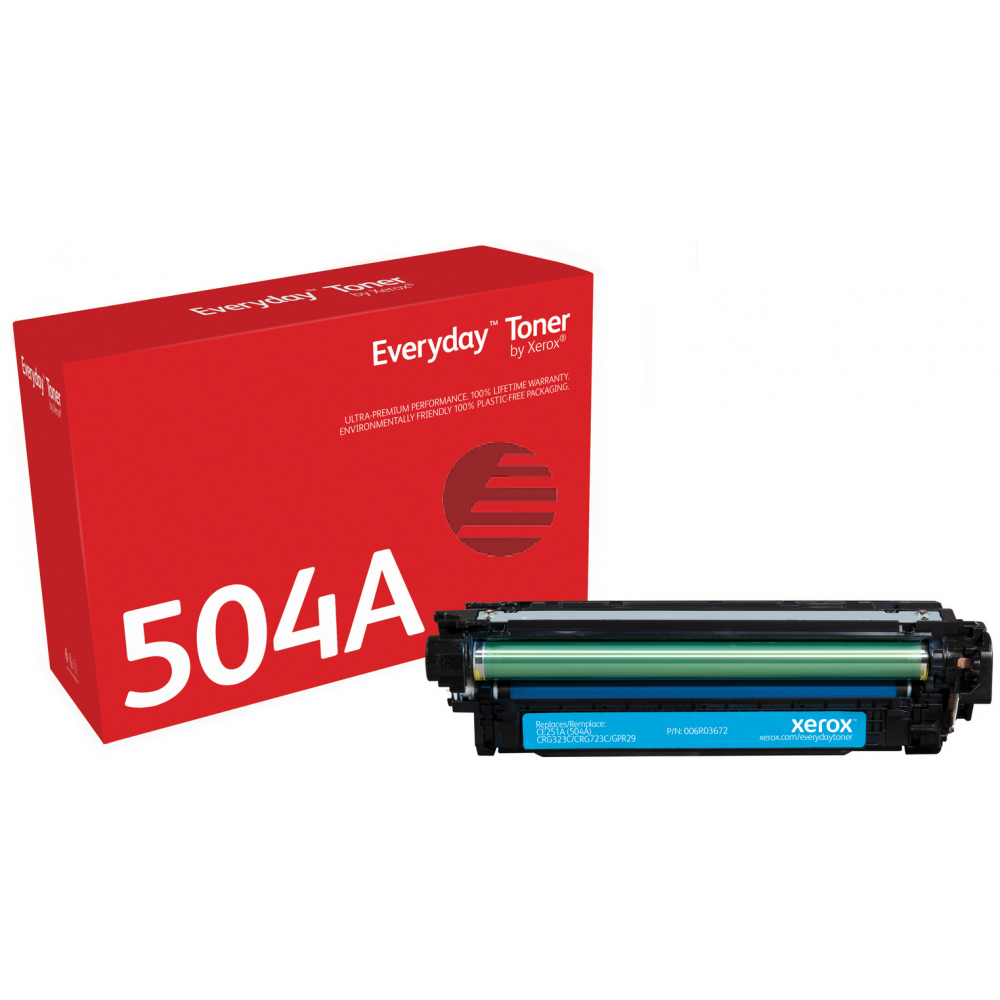 Xerox Toner-Kartusche (Everyday Toner) cyan (006R03672) ersetzt 504A