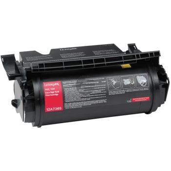 Lexmark Toner-Kartusche Prebate schwarz HC plus (12A7365)