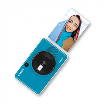 Canon Zoemini C - Digitalkamera - Kompaktkamera mit PhotoPrinter - 5.0 MPix - Seaside Blue