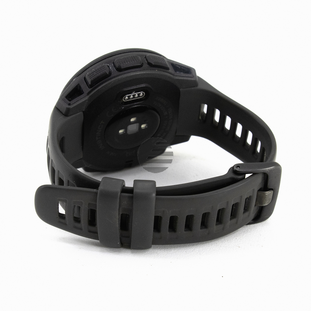Garmin Instinct Outdoor-Smartwatch schiefergrau/schwarz